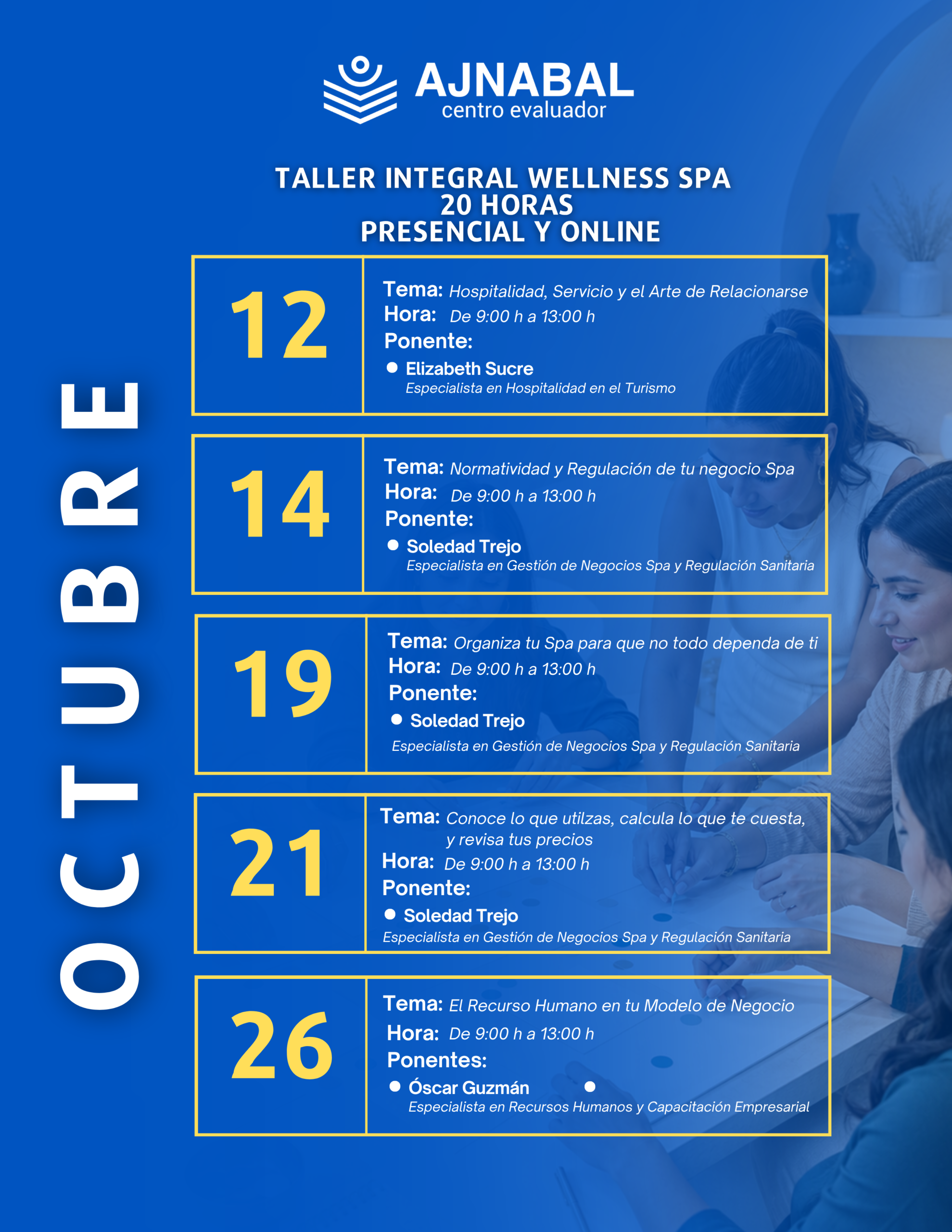 Programa evento de networking profesional moderno azul (2)